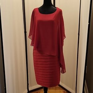 Ladies Red Dress